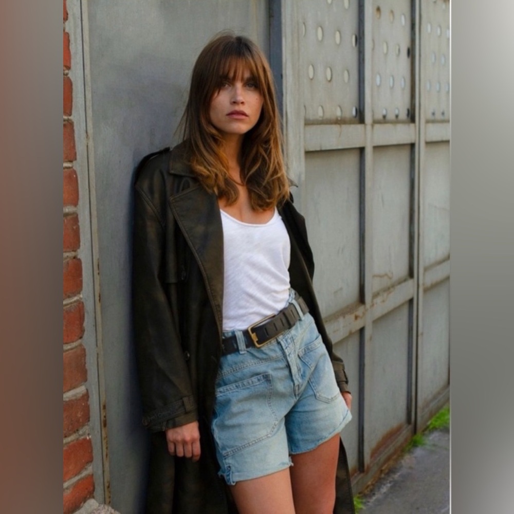 FREE PEOPLE WE THE FREE Palmer Shorts‎ La La Land 25 - Picture 14 of 15